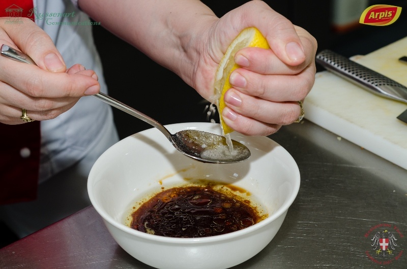 Muschiulet de vitel cu pastel de legume