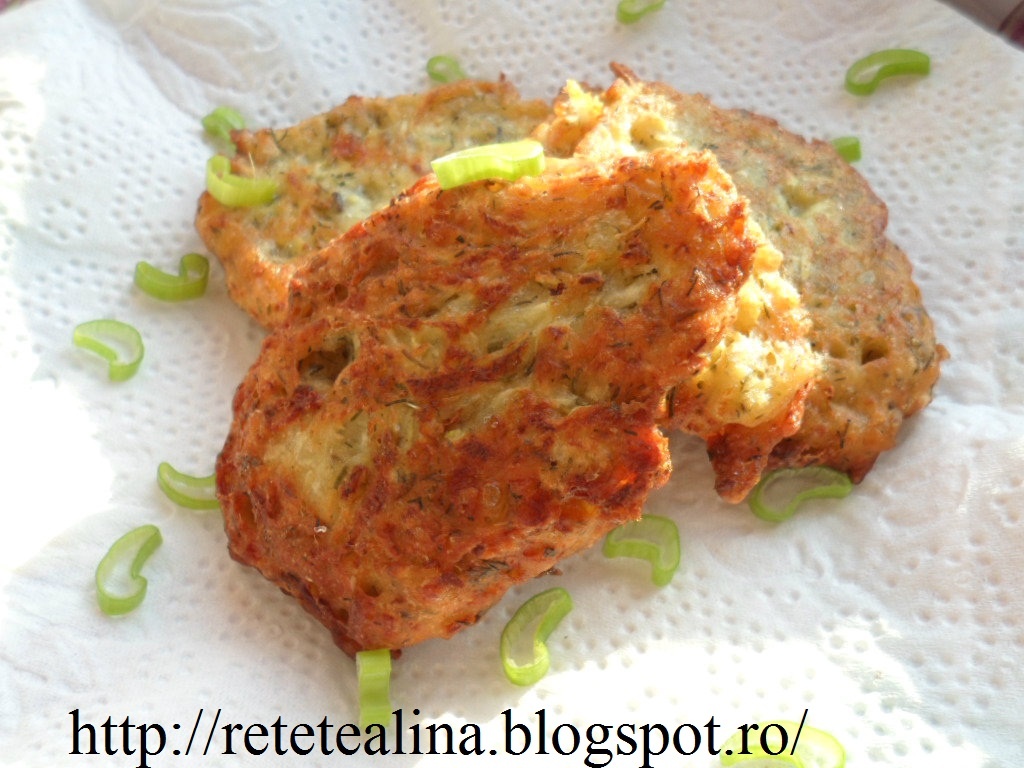 Chiftele de dovlecei cu branza si marar