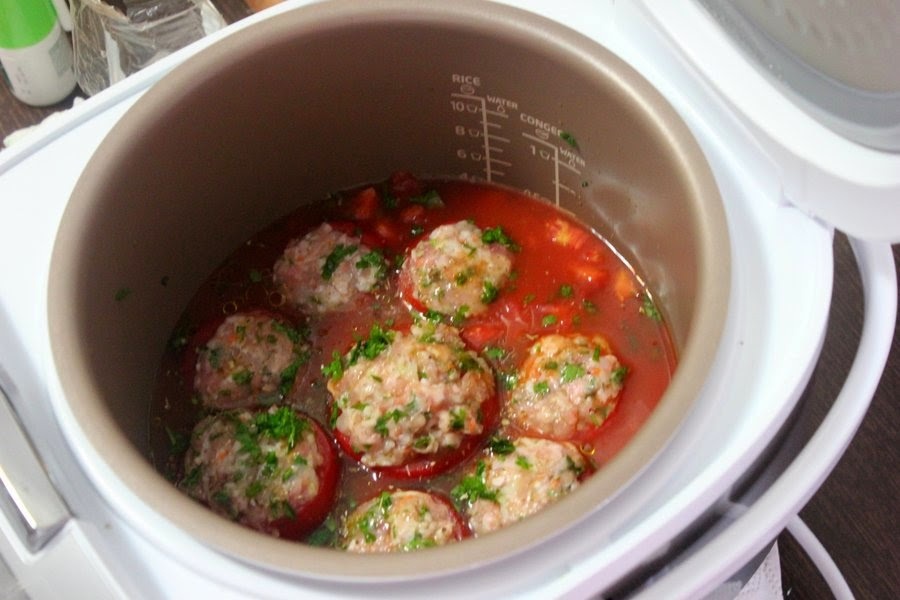 Rosii umplute cu carne