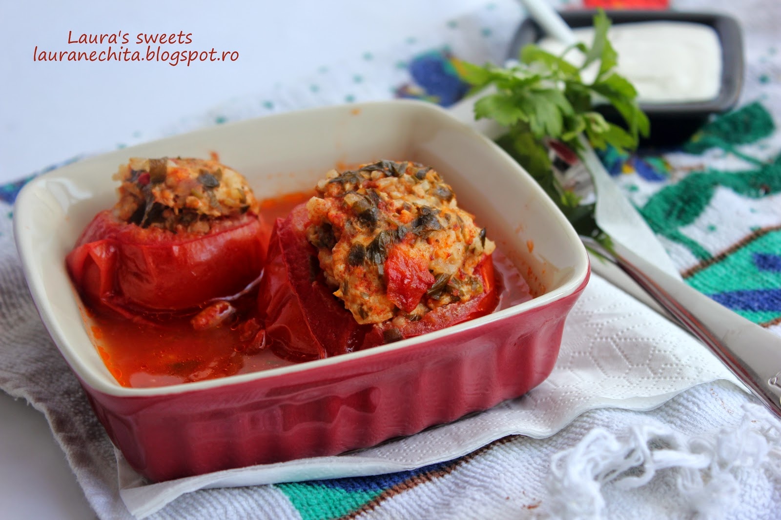 Rosii umplute cu carne