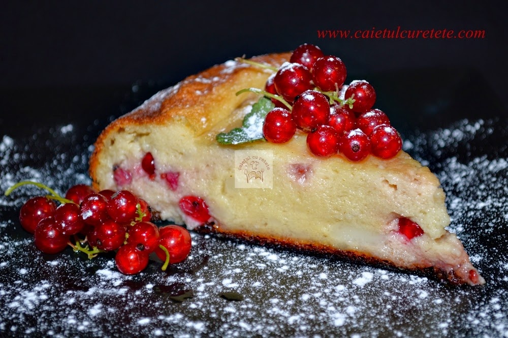 Budinca de gris cu coacaze rosii