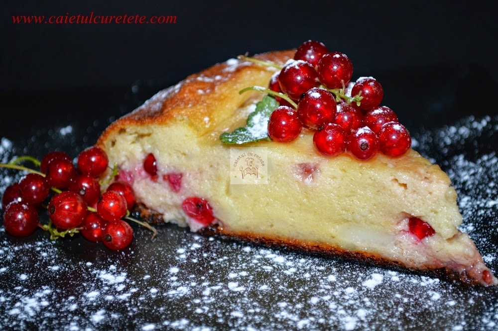 Budinca de gris cu coacaze rosii