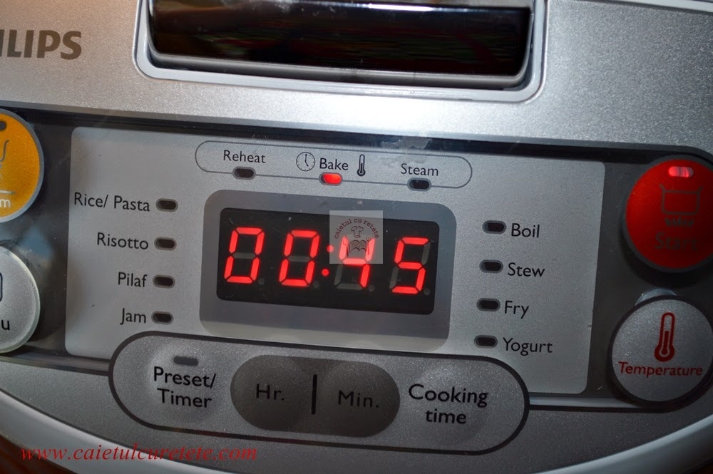 Budinca de gris cu coacaze rosii