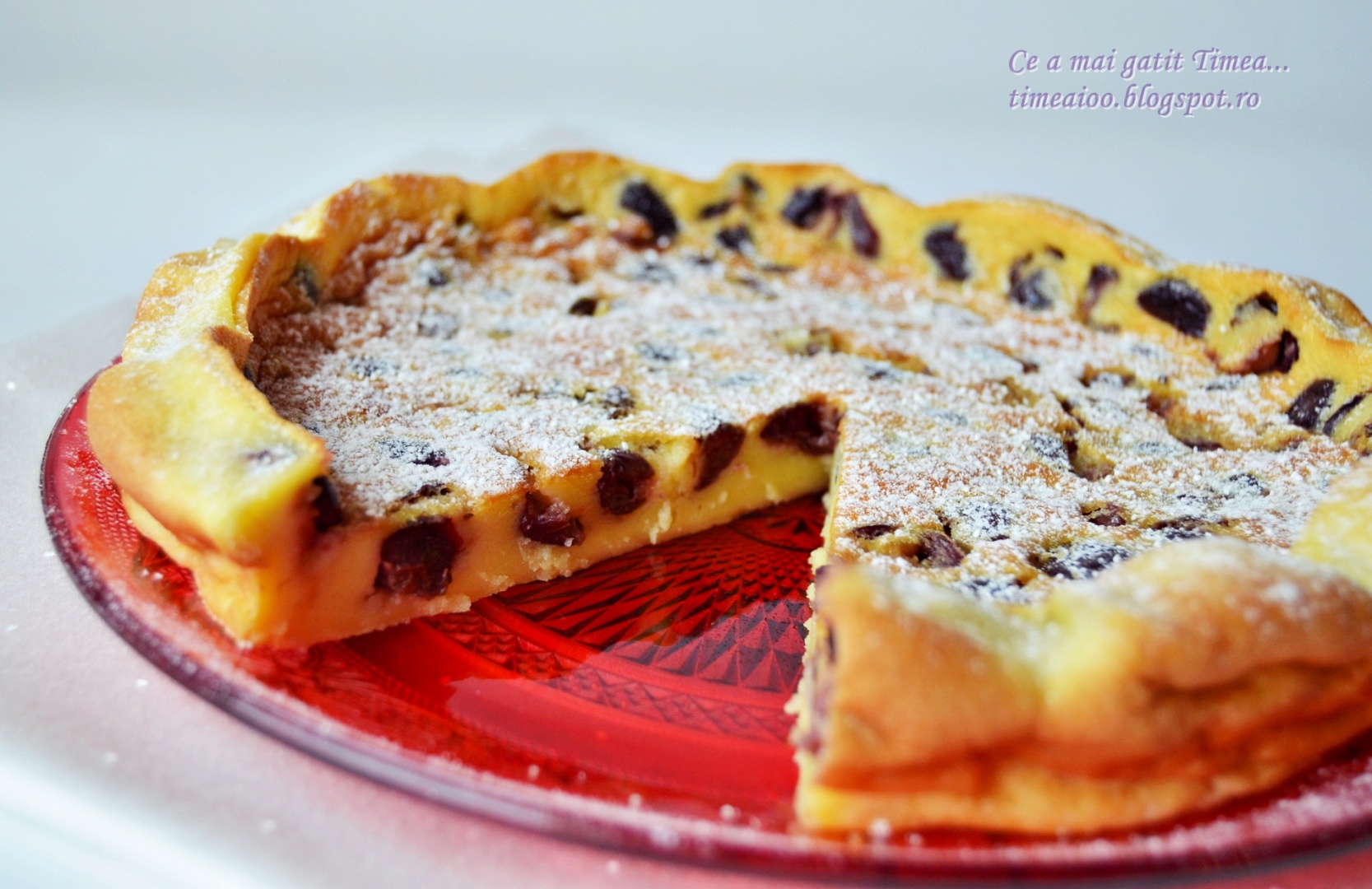 Clafoutis cu cirese