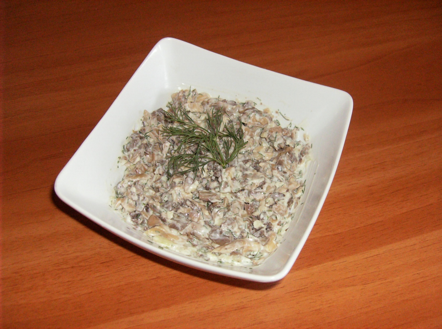 Ciuperci cu mărar și maioneză