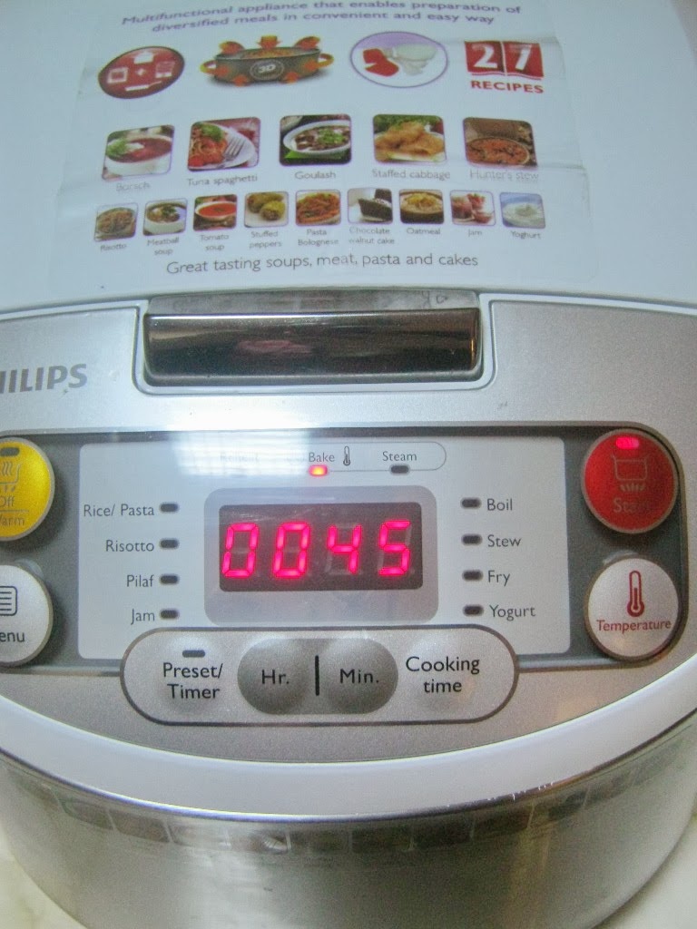 Prajitura din albusuri cu visine, stafide si rahat- la Multicooker