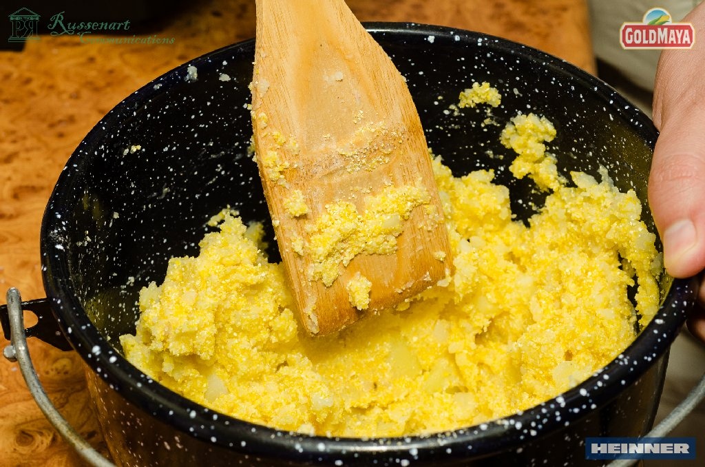 Mamaliga bucovineana, de cartofi