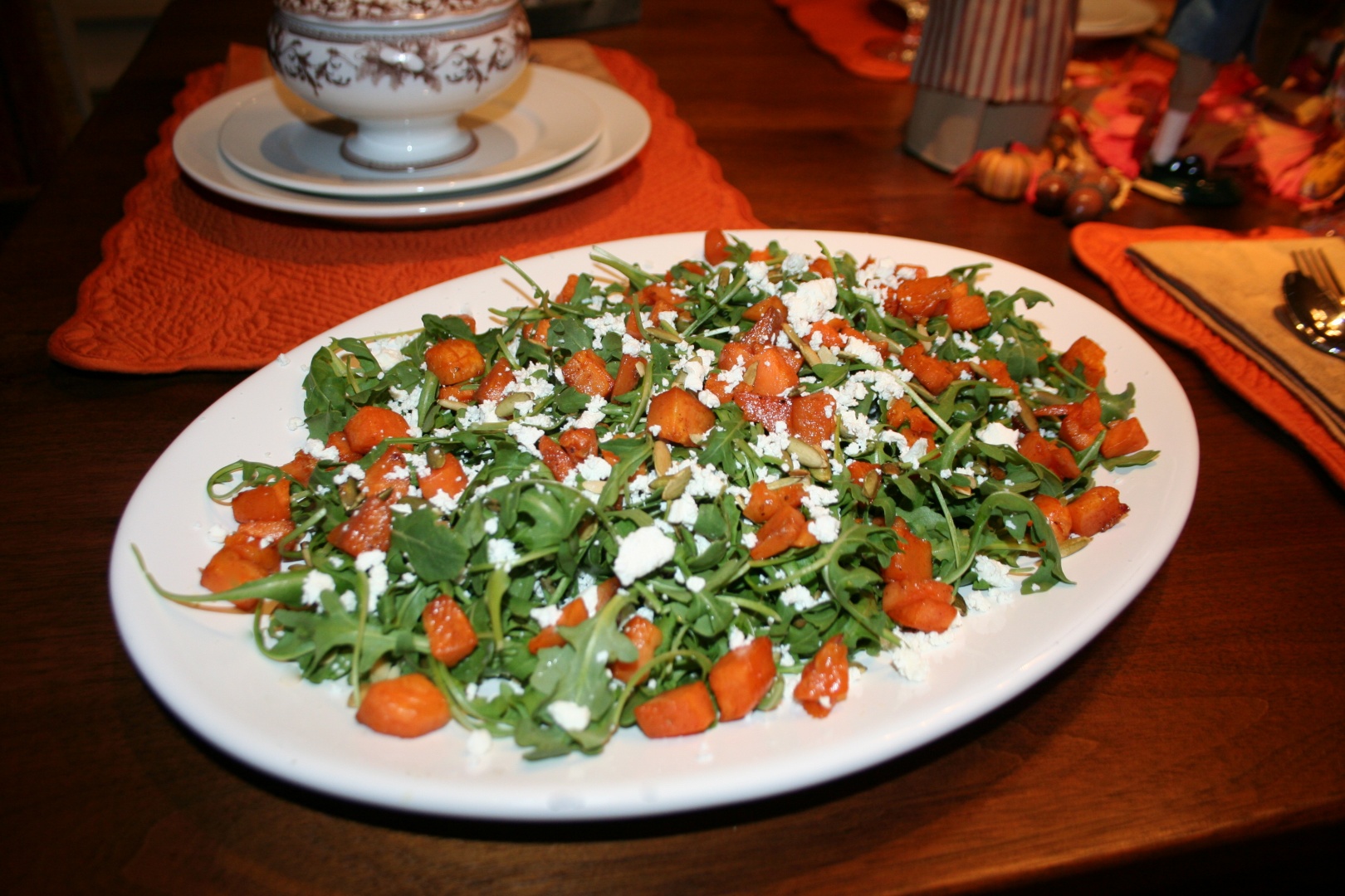 Salata de vara cu rucola si urda