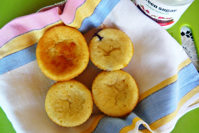 Prajiturele cu afine, fara zahar