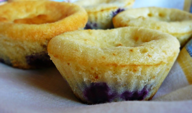 Prajiturele cu afine, fara zahar