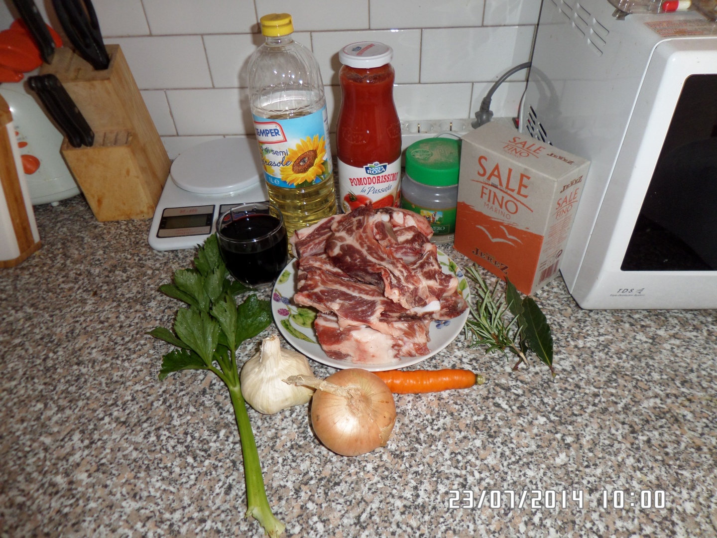 Costite de porc in sos