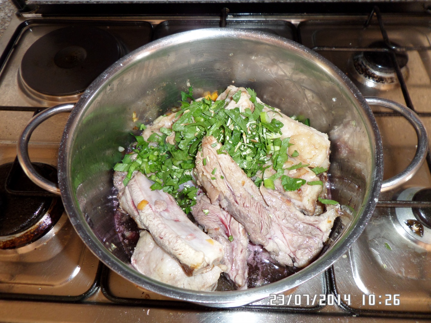 Costite de porc in sos