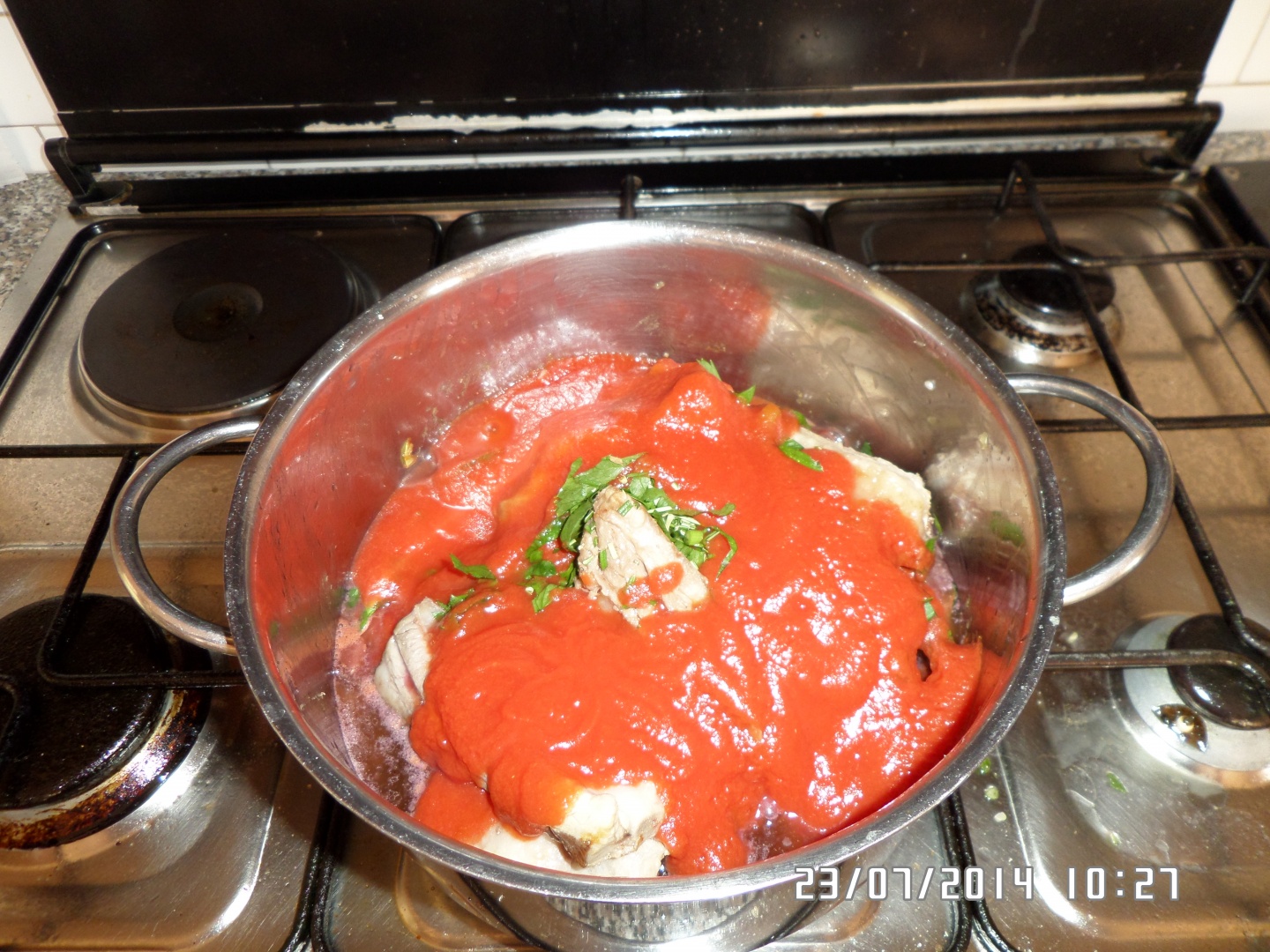 Costite de porc in sos