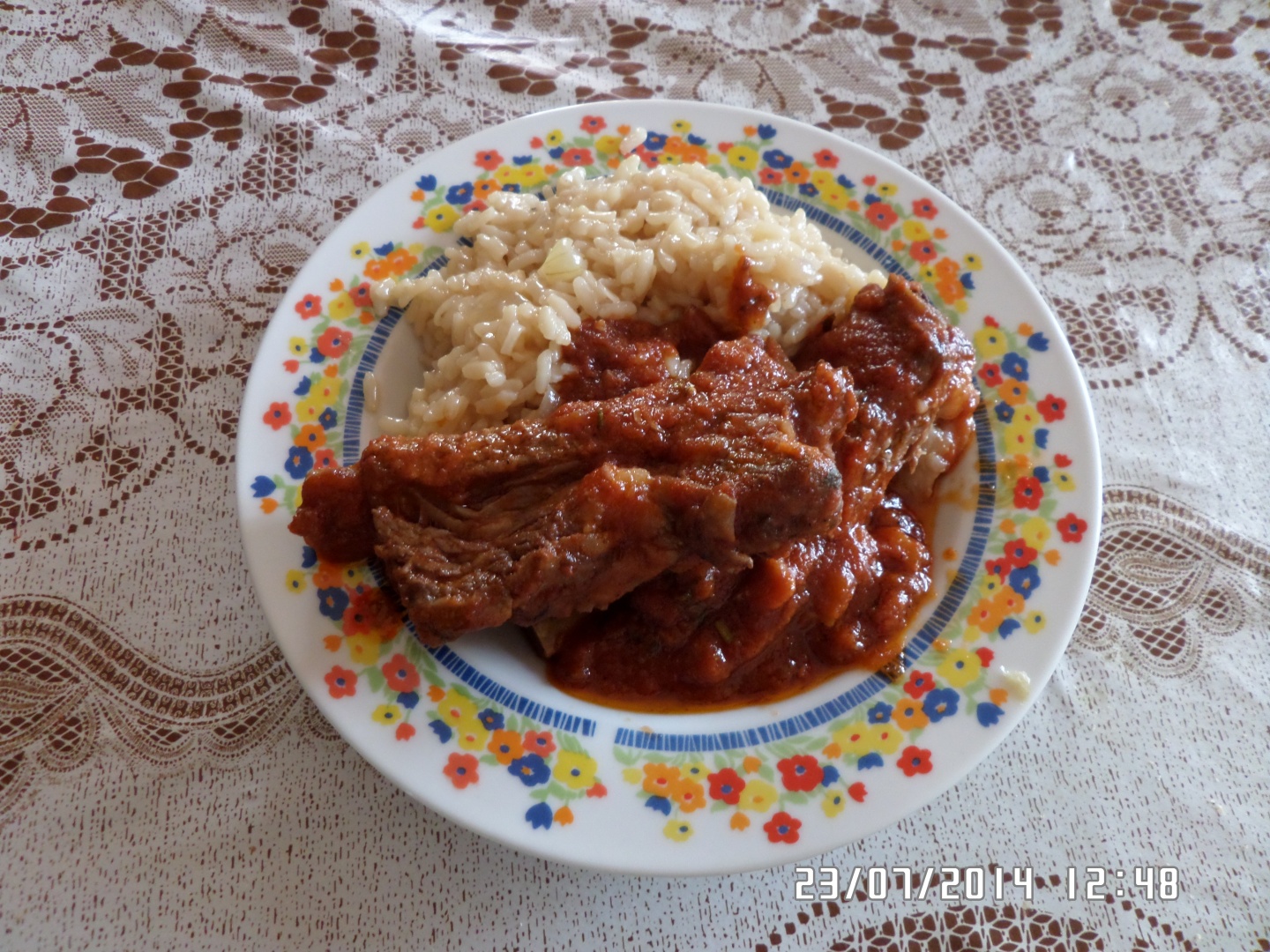 Costite de porc in sos