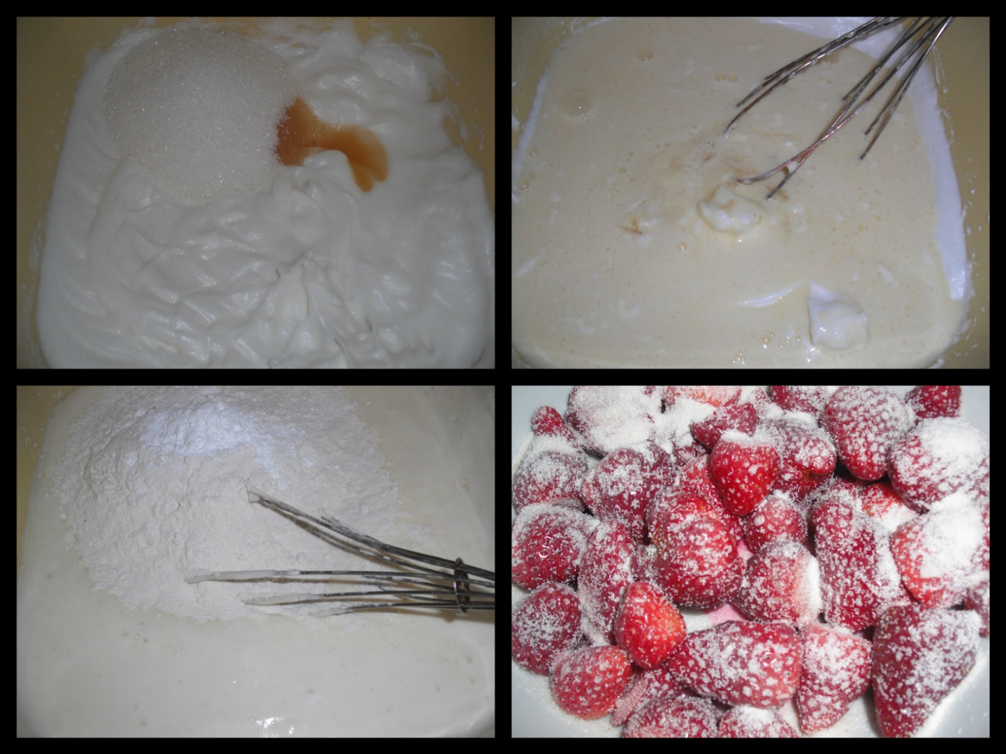 Prajitura cu capsuni