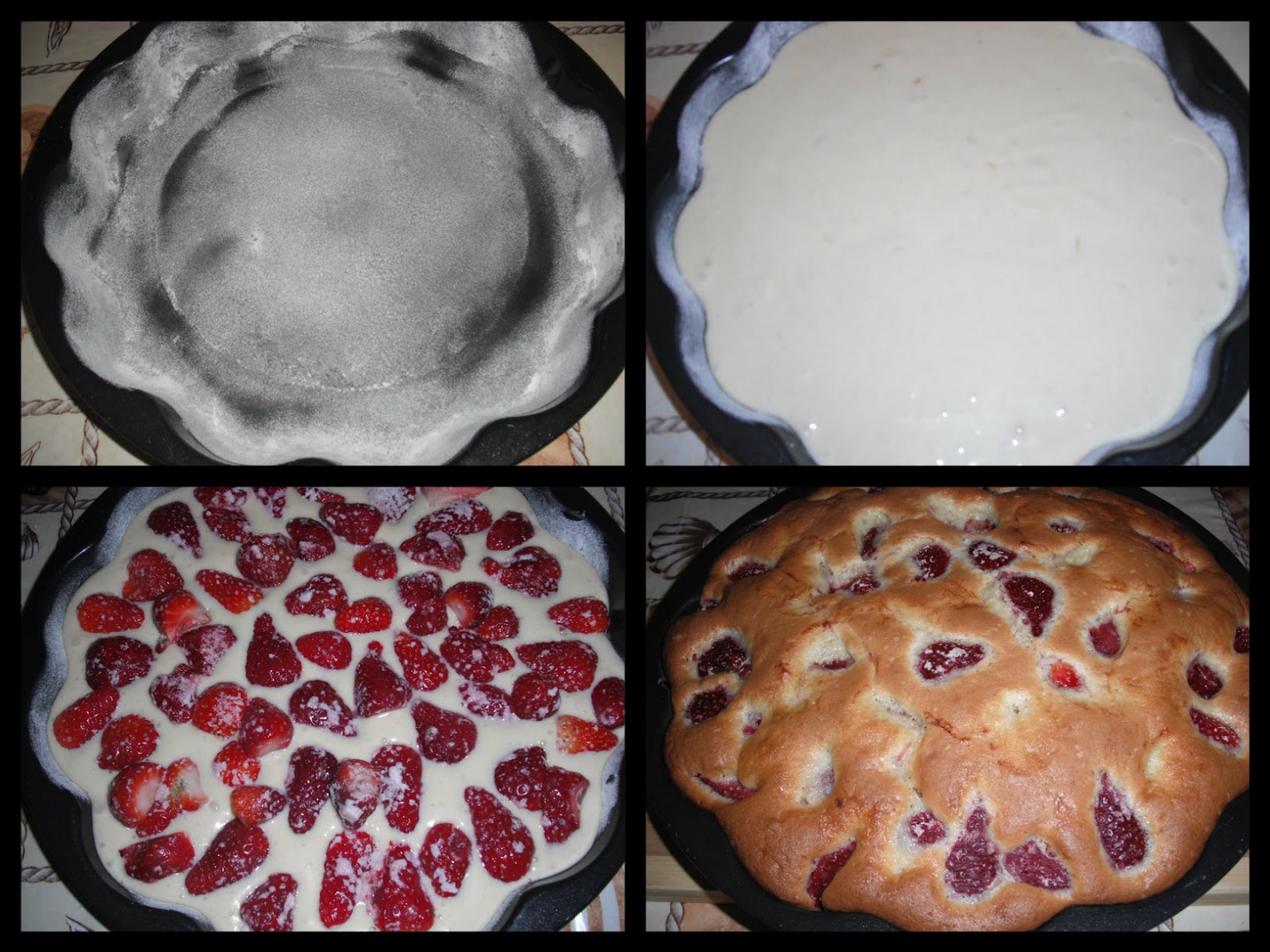 Prajitura cu capsuni