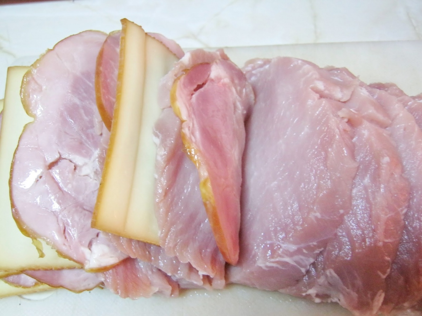 Cotlet de porc evantai