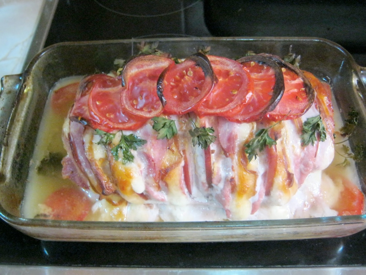 Cotlet de porc evantai