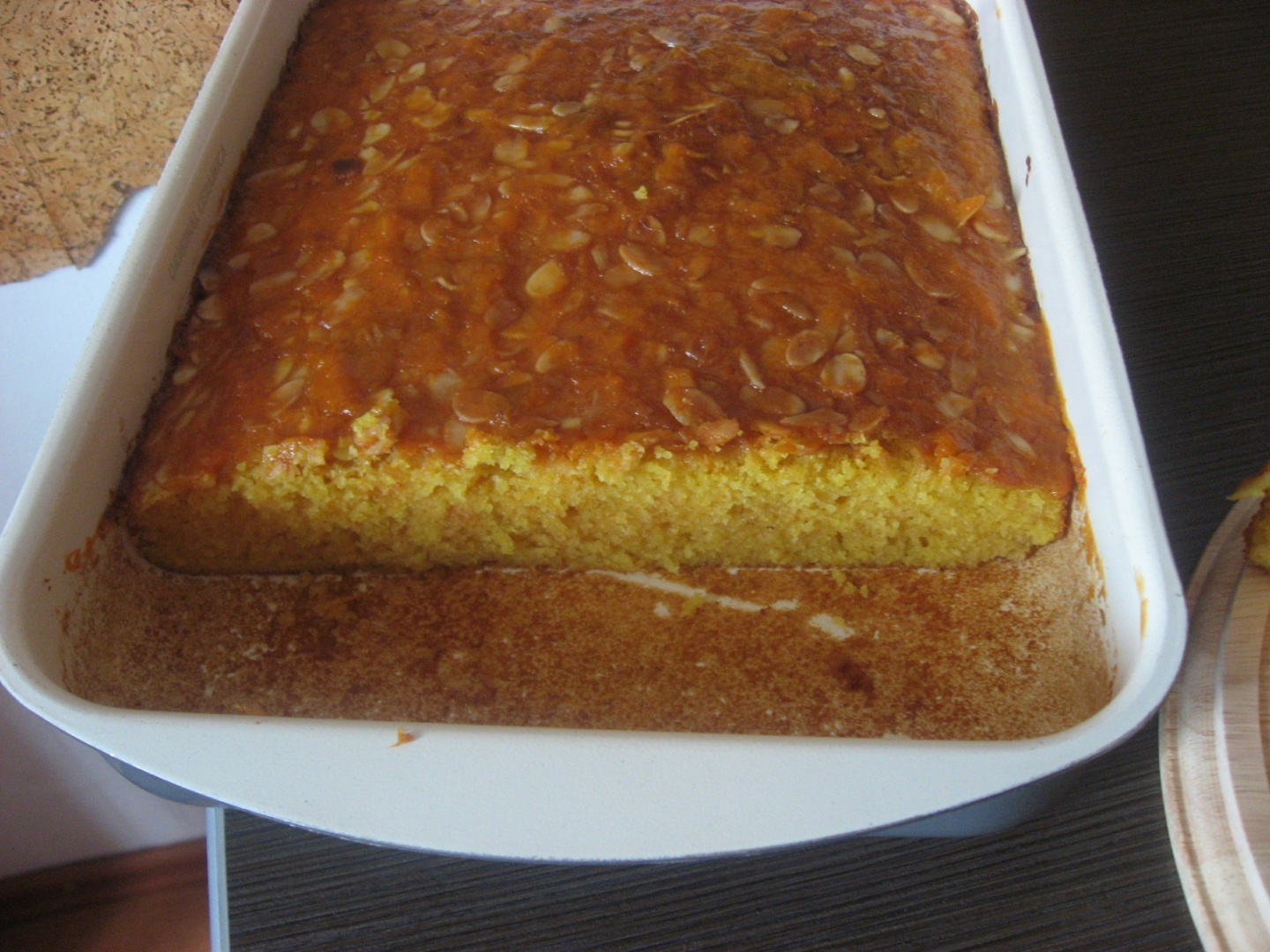 Prajitura cu gris si migdale -Sfouf by Gordon Ramsey