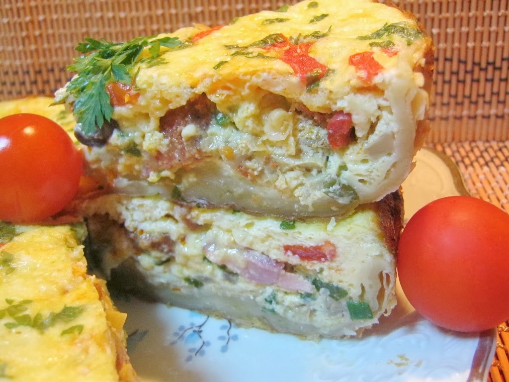 Quiche picant- la Multicooker Philips