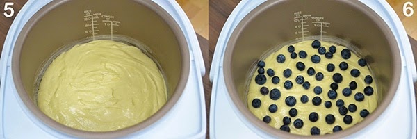 Prajitura cu afine si iaurt