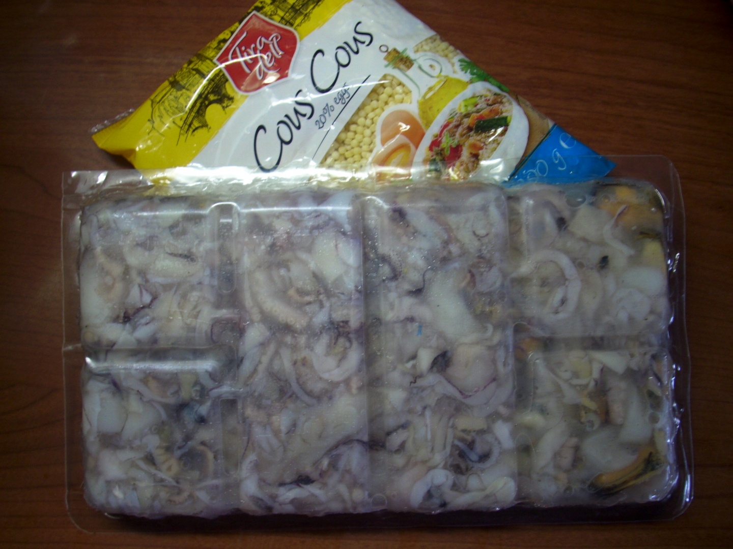 Couscous cu fructe de mare