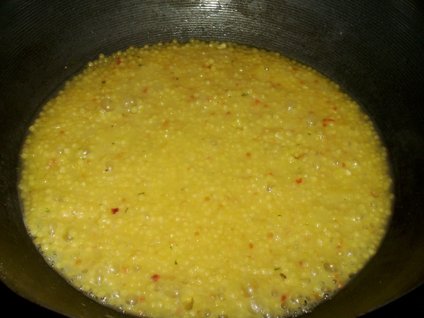 Couscous cu fructe de mare