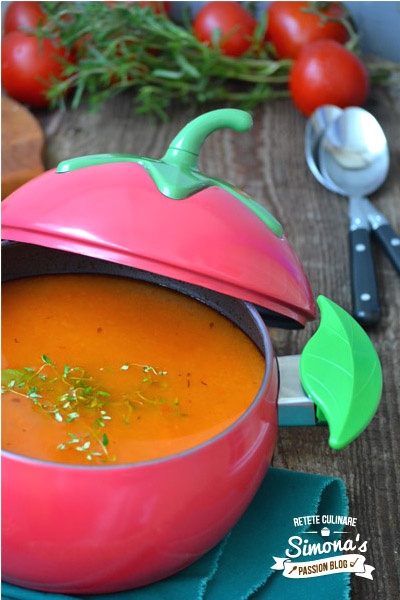Supa de rosii coapte
