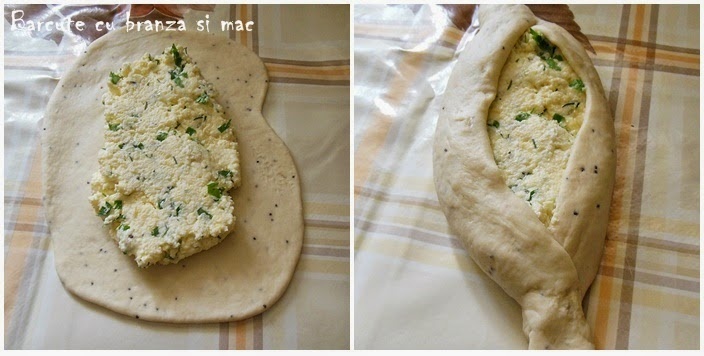 Barcute cu branza si mac