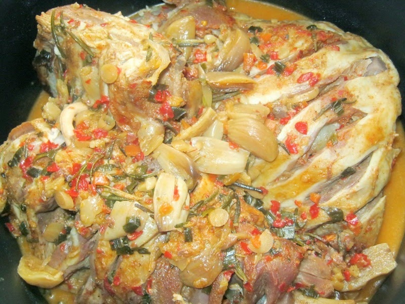 Miel cu rozmarin si timbale de cartofi