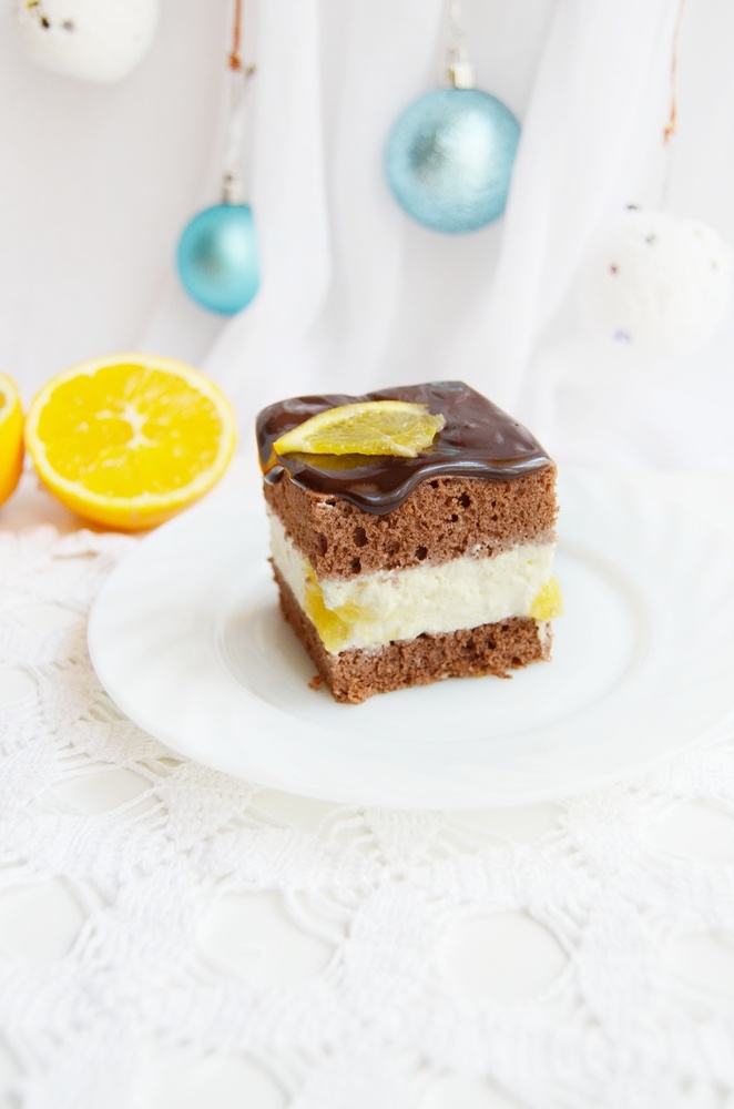 Prajitura cu jeleu de citrice