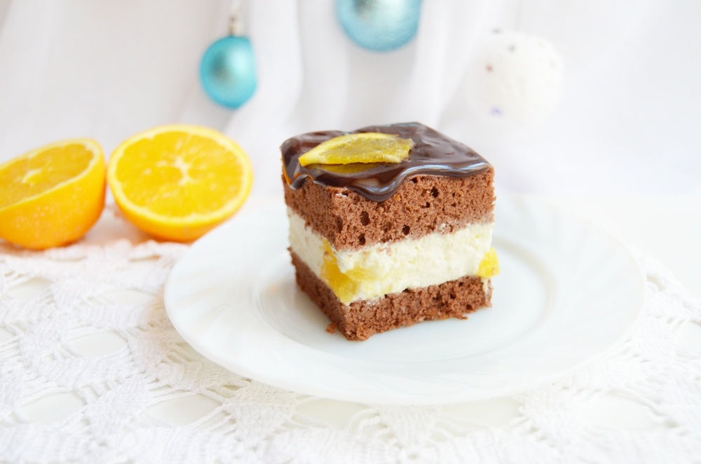 Prajitura cu jeleu de citrice