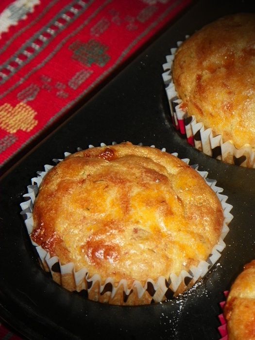 Briose cu ton si varza de bruxelles