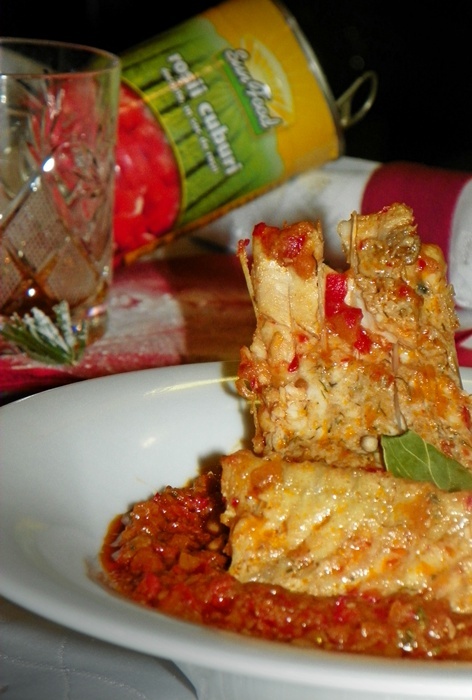 Crap pe pat de zacusca, la cuptor