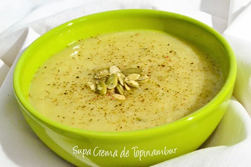 Supa-crema de topinambur