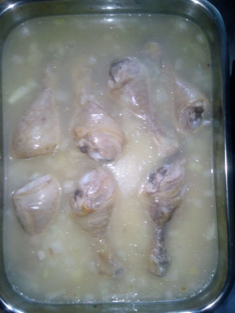 Pui cu orez la cuptor