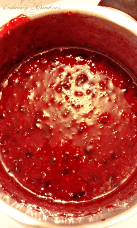 Prajitura cu mousse de coacaze