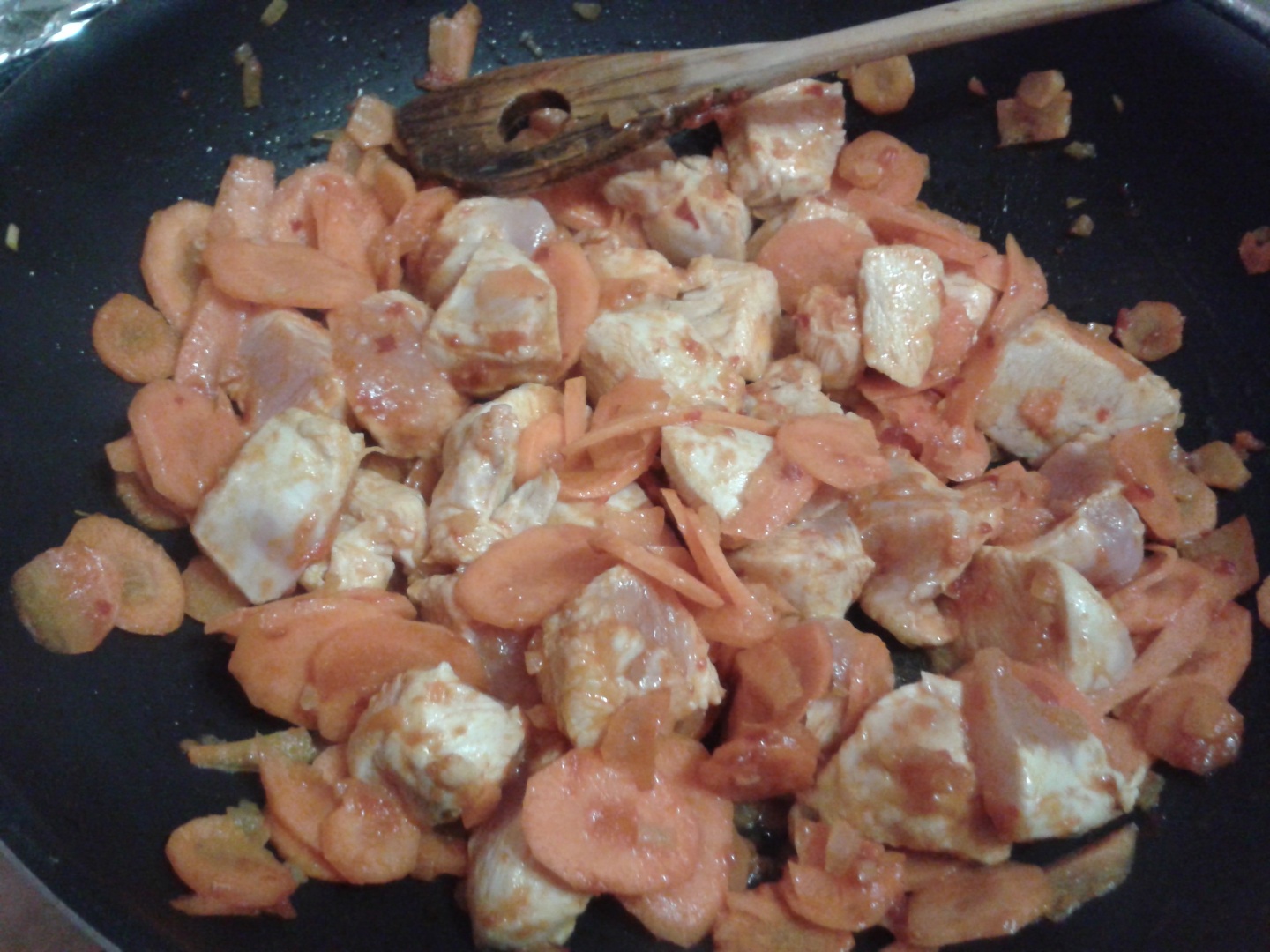 Mazare cu carne de pui