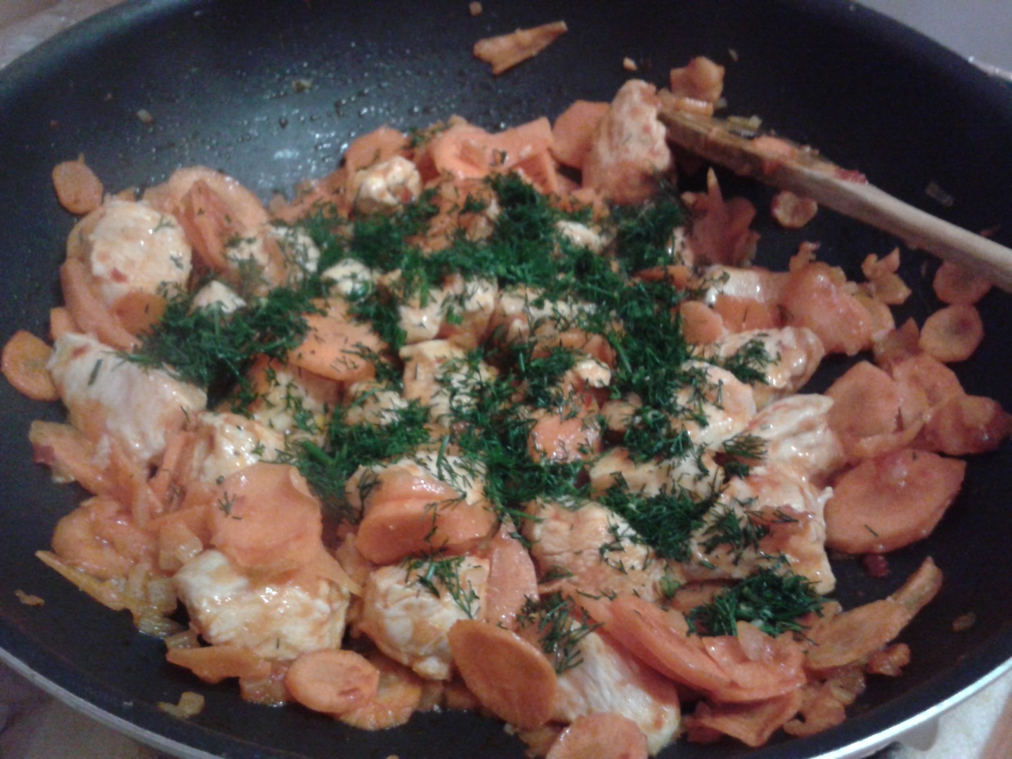 Mazare cu carne de pui