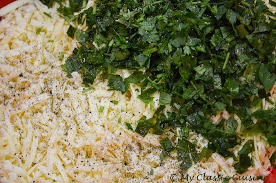 Börek - placinta turceasca cu branza si patrunjel