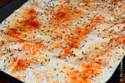 Börek - placinta turceasca cu branza si patrunjel