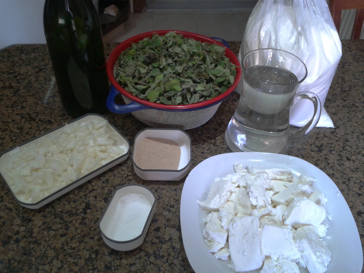 Placinte cu za'atar verde(oregano)