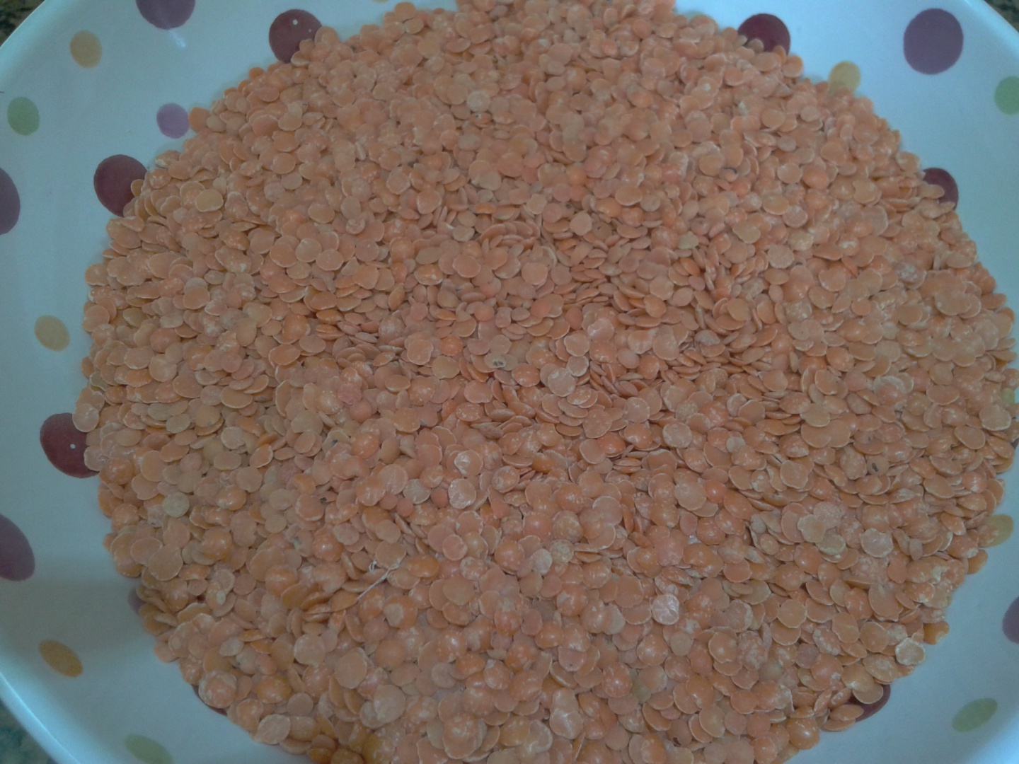 Supa crema de linte rosie(Cream of red lentil soup )