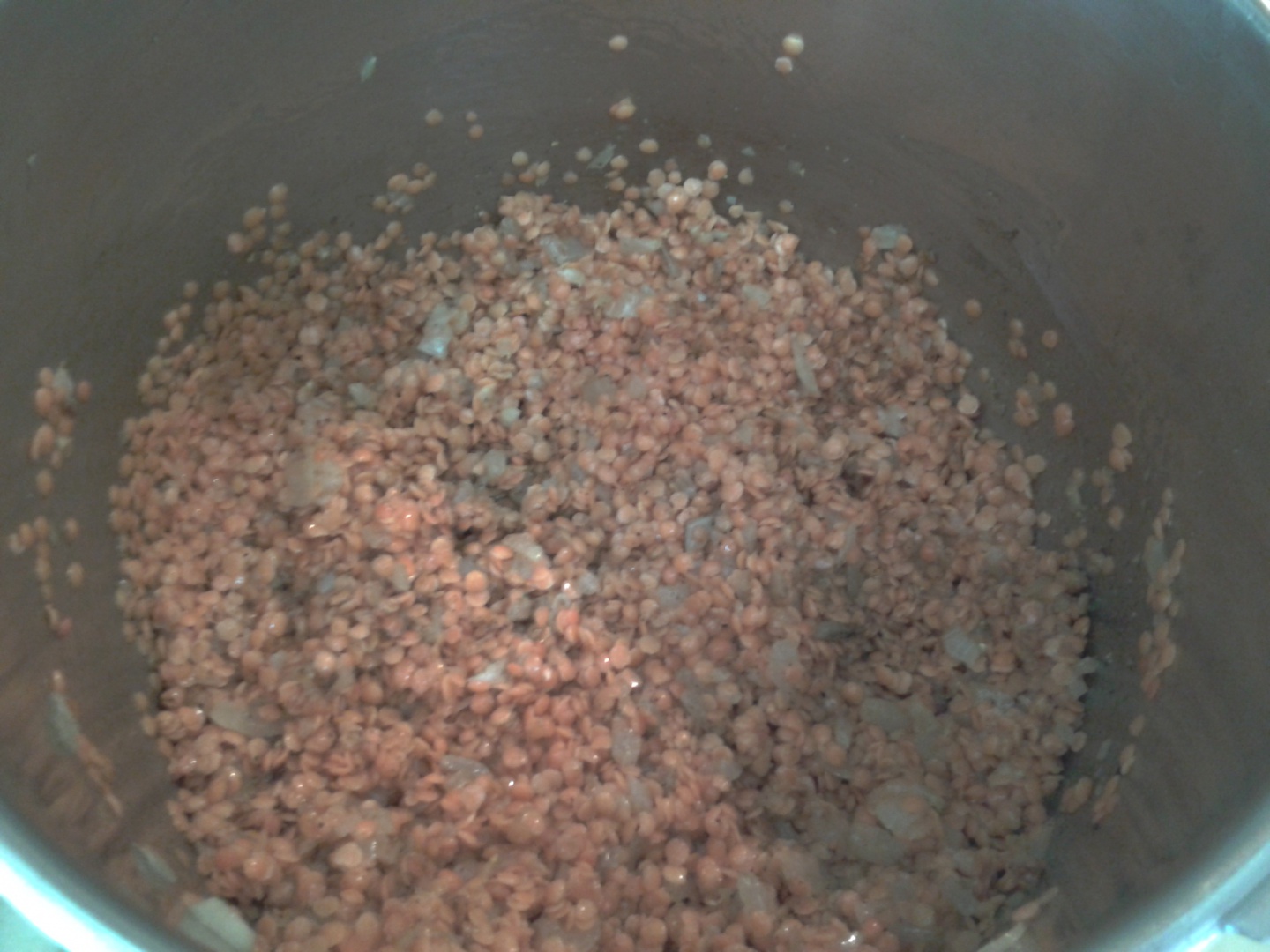 Supa crema de linte rosie(Cream of red lentil soup )