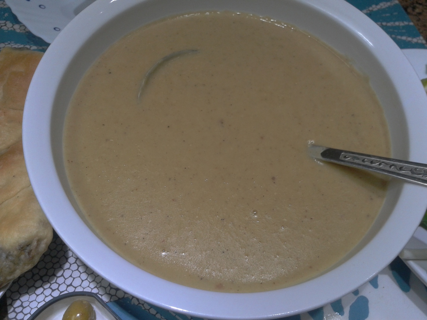 Supa crema de linte rosie(Cream of red lentil soup )