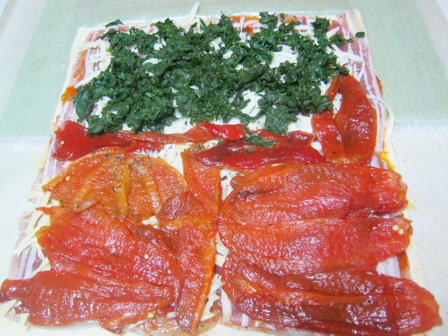 Rulada din piept de curcan in foietaj