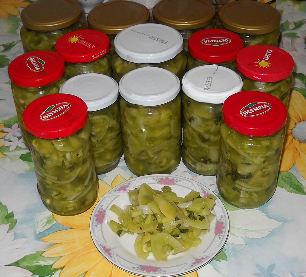 Salata de gogonele pentru iarna. O conserva delicioasa si foarte usor de preparat