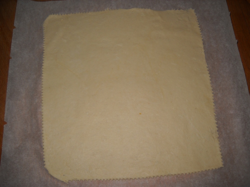 Placinta de dovleac împletita