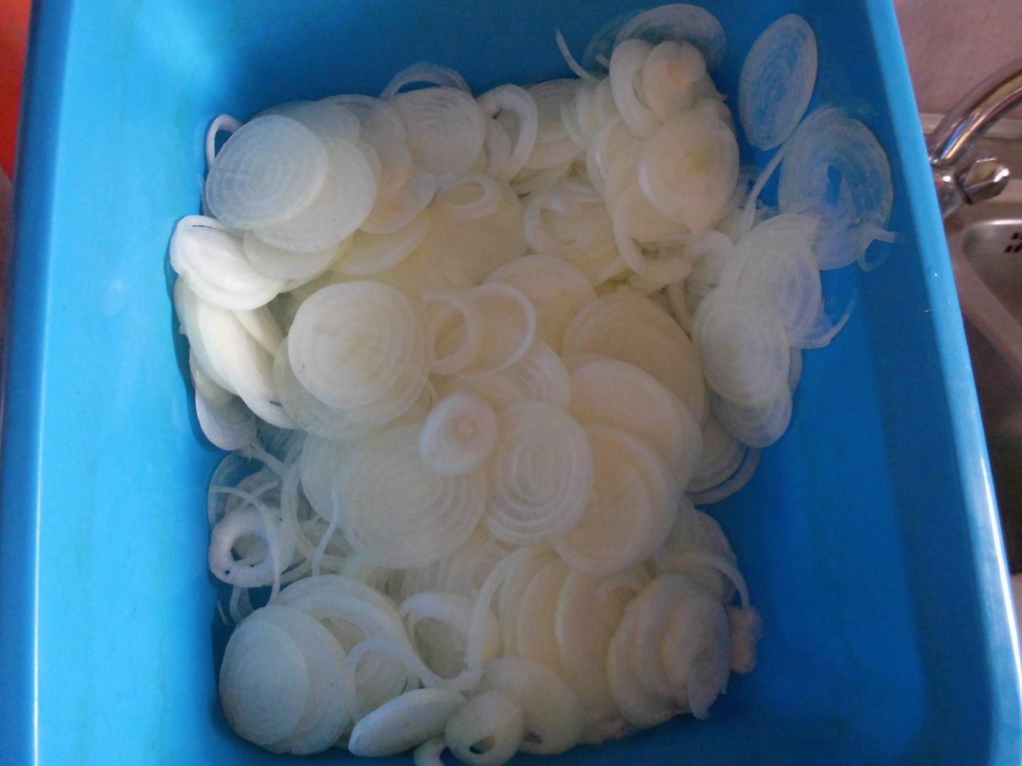 Salata de sfecla rosie cu gogosari si ceapa conservata pentru iarna