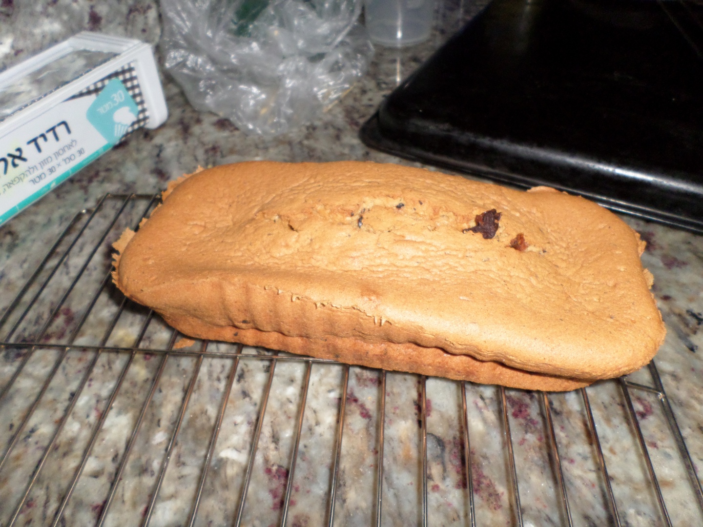 Chec din albusuri cu ciocolata si portocale